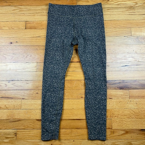 Pact Brown/Gray Cotton Blend Athletic Leggings Size Medium - Picture 3 of 7